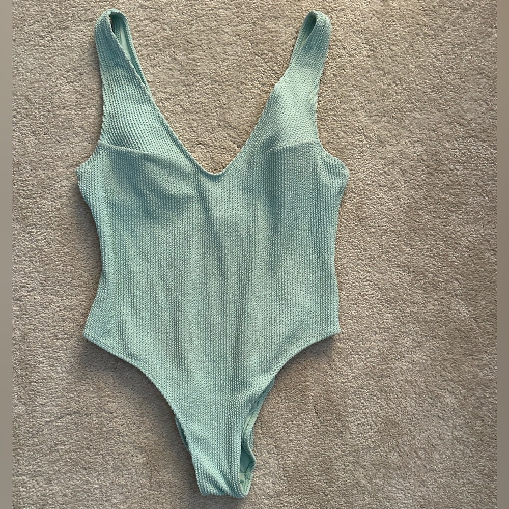 ASOS crinkle one piece